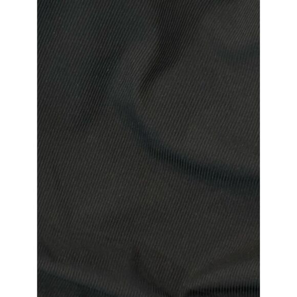 Shade & Shore Black One Piece Shirred Ribbed Bandeau Cheeky Swimsuit M 8 10 - Picture 5 of 6